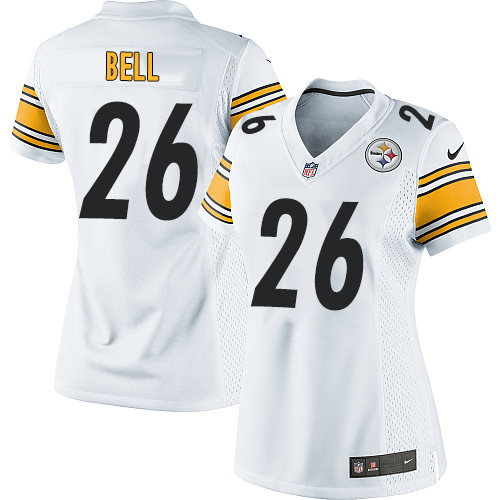 Women's Limited Le'Veon Bell Nike Jersey White Road - #26 NFL Pittsburgh Steelers